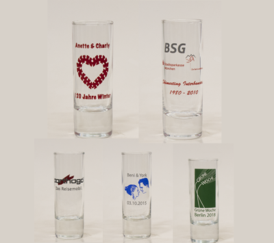 Schnapsglasset Islande Stamper PS 6412192 - 192 Stück inclusive einfarbigem Druck